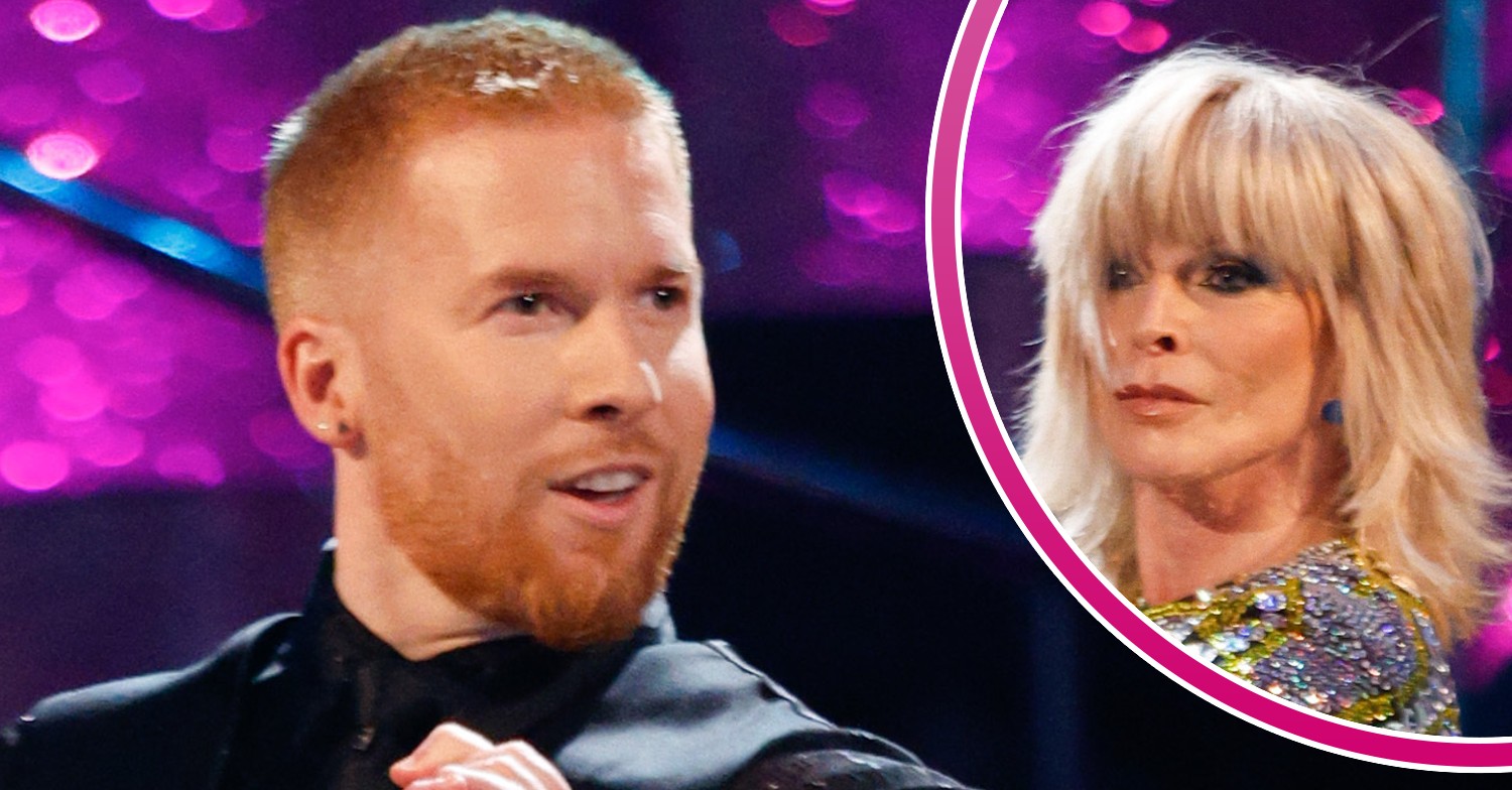Neil Jones dancing with Toyah Willcox on Strictly Come Dancing