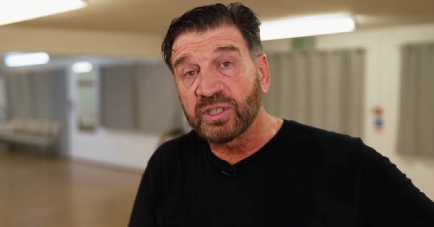 Nick Knowles during Strictly rehearsals