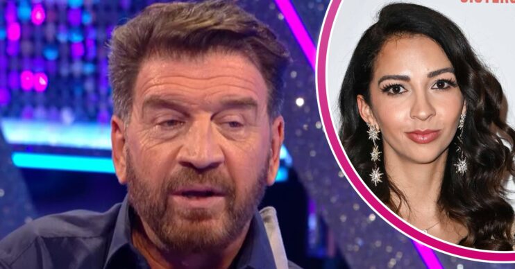 Nick Knowles on Strictly It Takes Two and fiancée Katie Dadzie at event