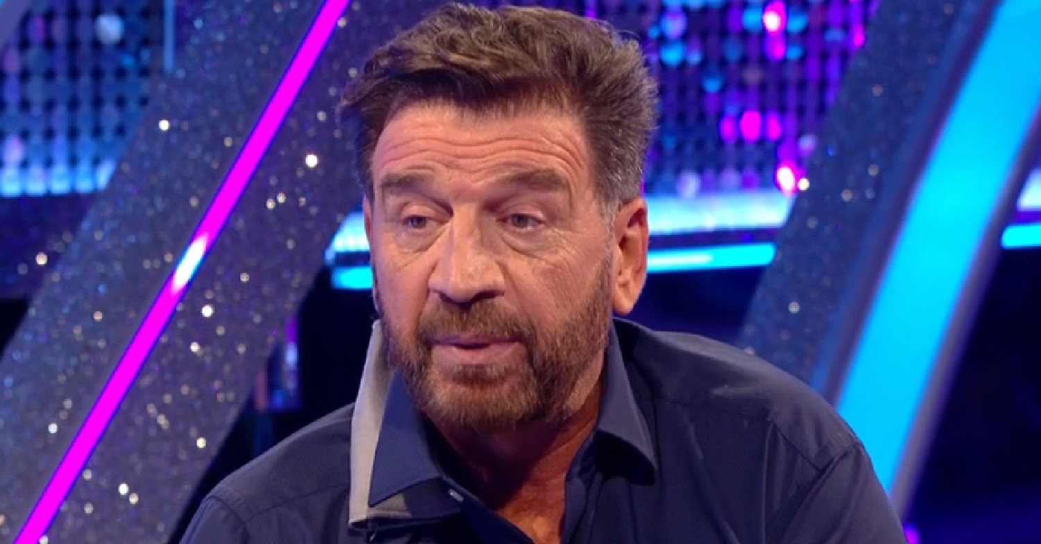 Nick Knowles talking on Strictly It Takes Two