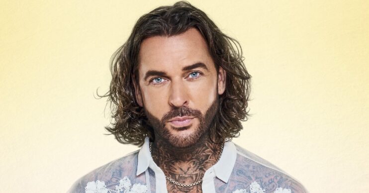 Pete Wicks posing in Strictly 2024 promo pic