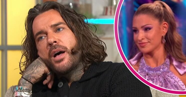 Pete Wicks on Lorraine and Zara McDermott inset