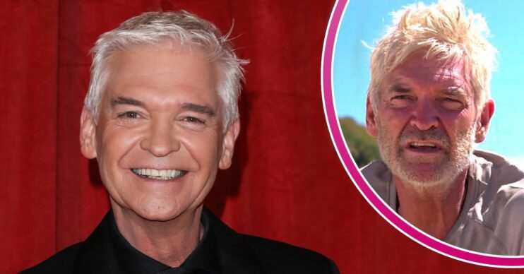 Phillip Schofield smiling at the Soap Awards and on new Channel 5 show