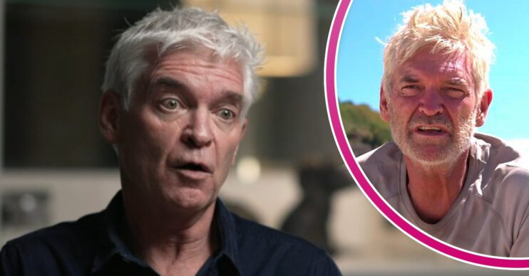 Phillip Schofield speaking in BBC interview and on Channel 5 show Cast Away