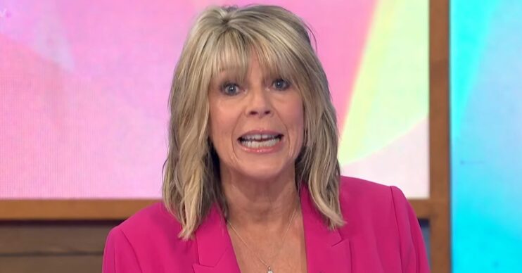 Ruth Langsford speaking on Loose Women