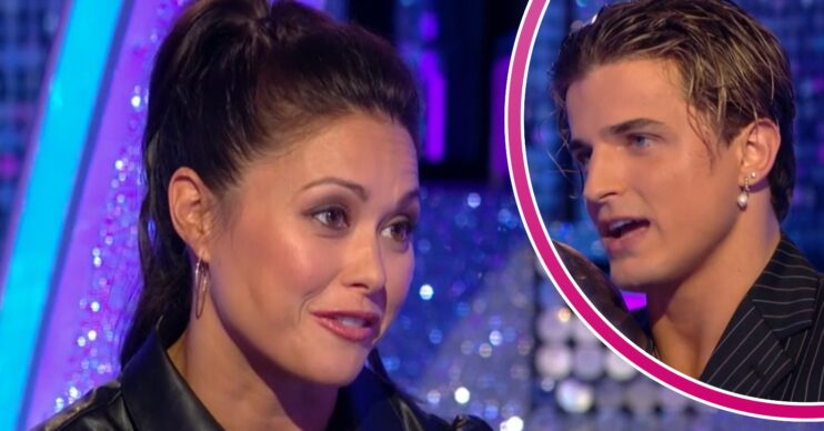 Sam Quek and Nikita Kuzmin talking on Strictly It Takes Two