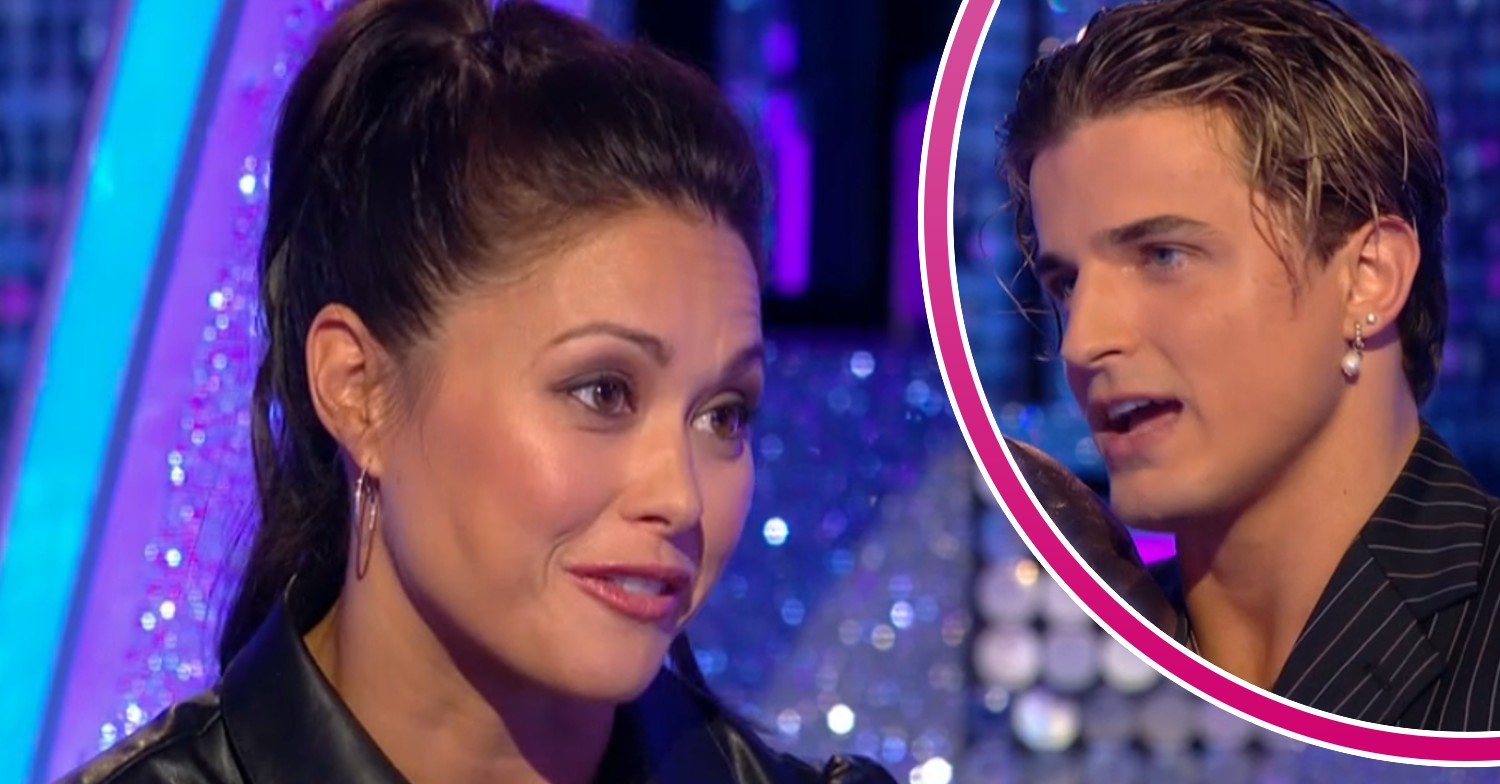 Sam Quek and Nikita Kuzmin talking on Strictly It Takes Two