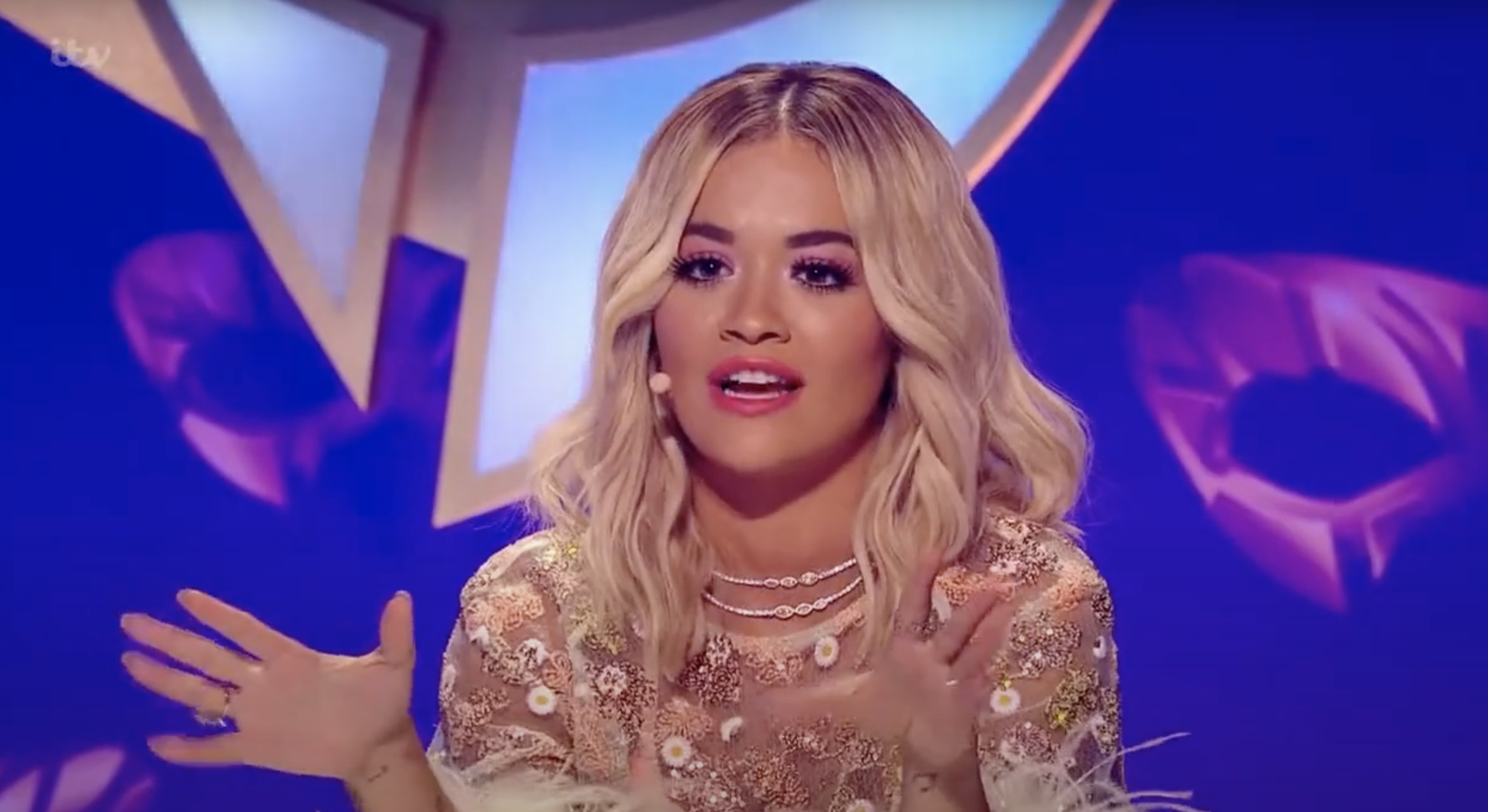 Rita Ora on the judging panel of The Masked Singer