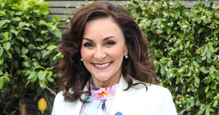 Strictly star Shirley Ballas smiling at Chelsea Flower Show