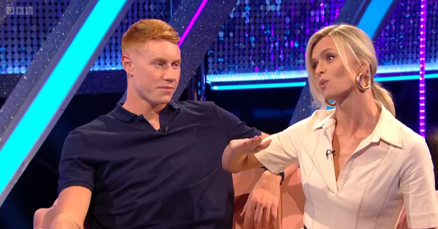 Tom Dean and Nadiya Bychkova on Strictly It Takes Two