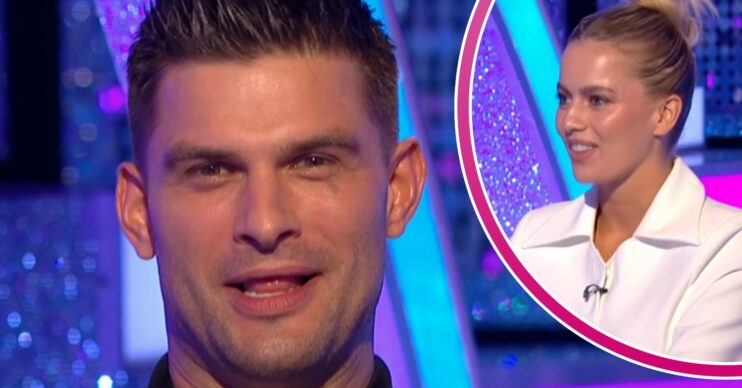Aljaz Skorjanec and Tasha Ghouri on Strictly It Takes Two