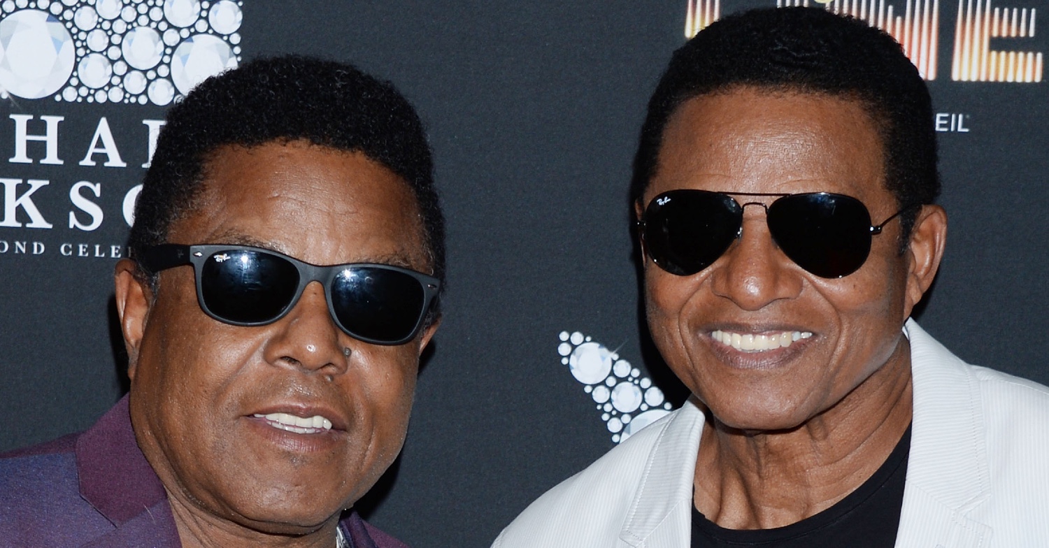 Tito and Jackie Jackson smiling