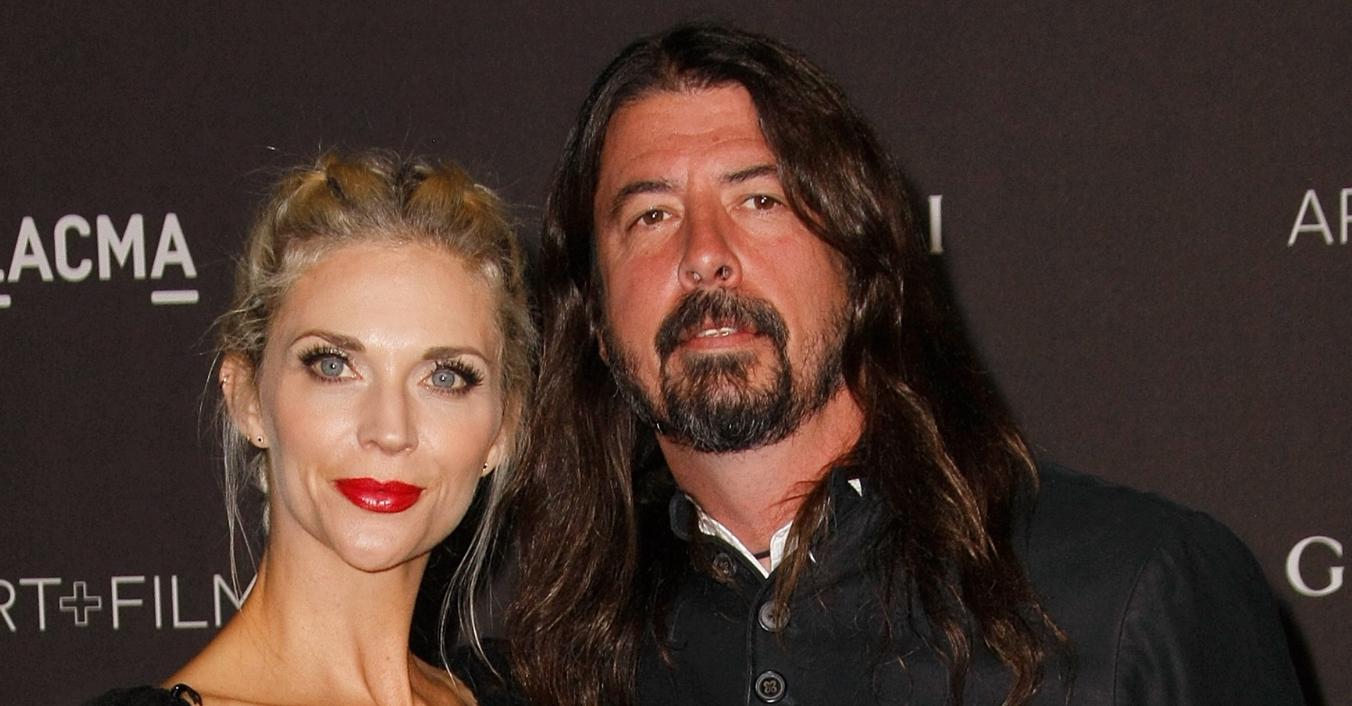 Dave Grohl and his wife Jordyn