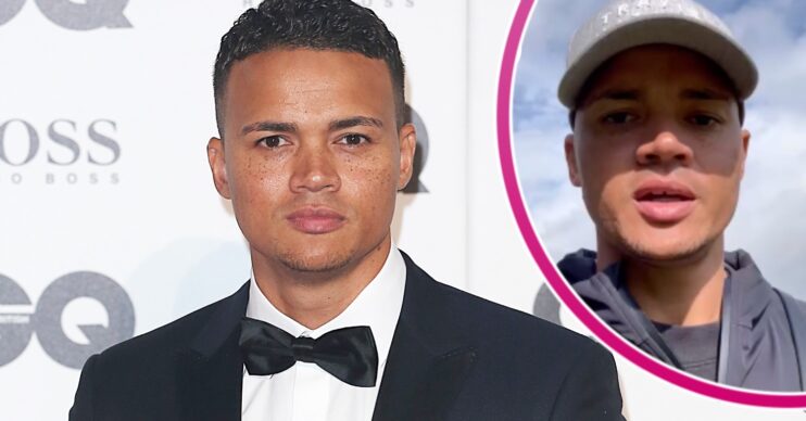 Jermaine Jenas posing at event and on Instagram