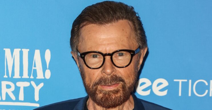 Björn Ulvaeus smiling