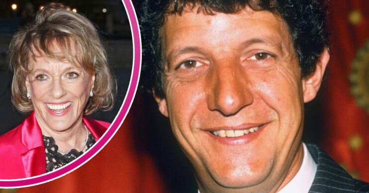 Esther Rantzen and Chris Serle smiling