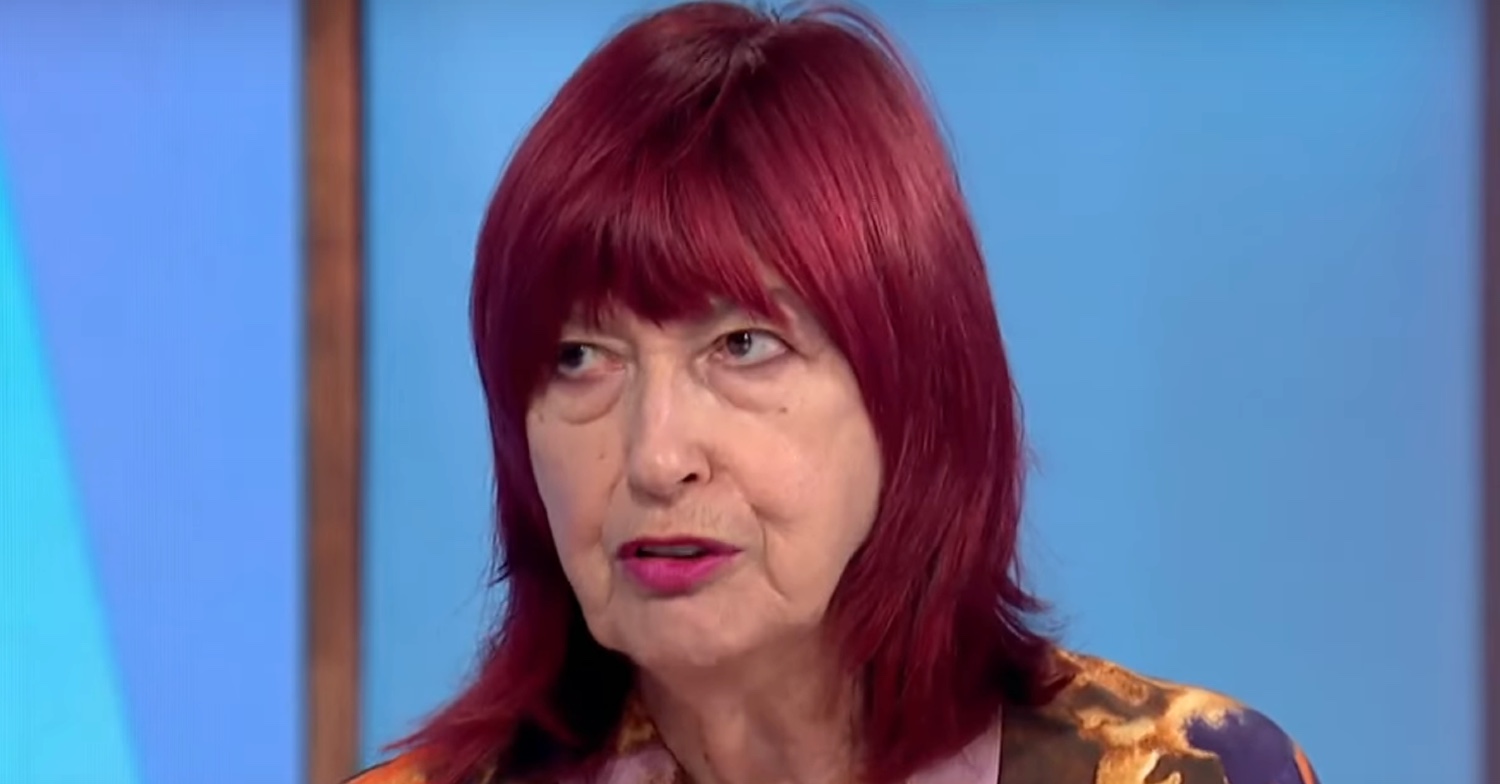 Janet Street-Porter on Loose Women frowning