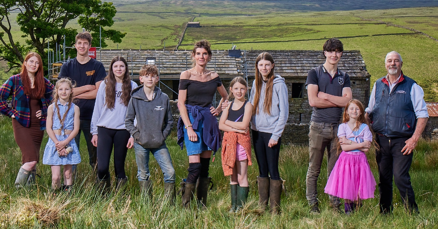 Our Yorkshire Farm's the Owen family