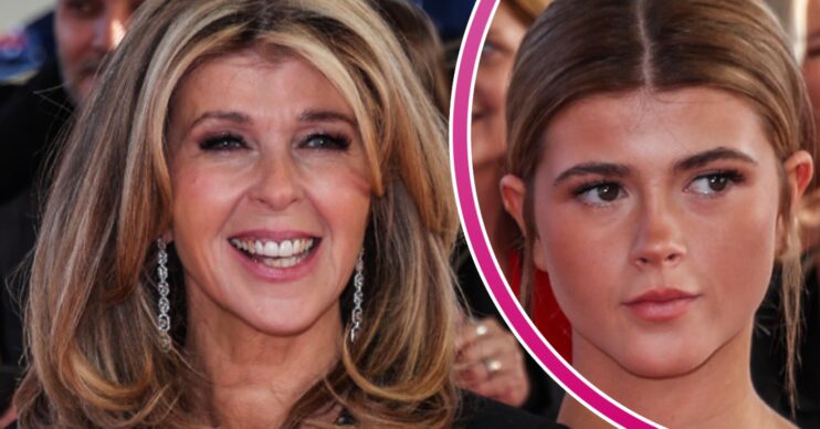 Kate Garraway smiling beside her daughter Darcey on the NTAs red carpet