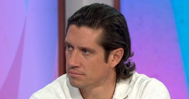 Vernon Kay presenting on Loose Women today
