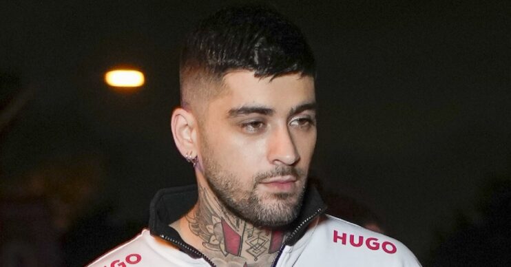 Zayn Malik on night out