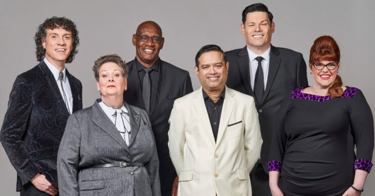 The Chasers from The Chase against a grey background