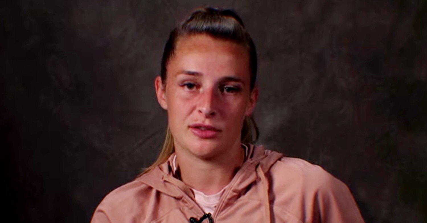 Lioness Ella Toone talking