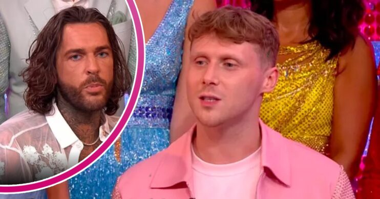 Pete Wicks and Jamie Borthwick during Strictly launch