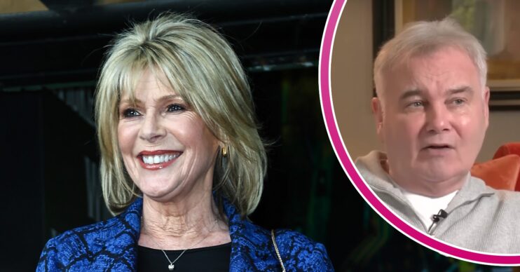 Ruth Langsford smiling / Eamonn Holmes