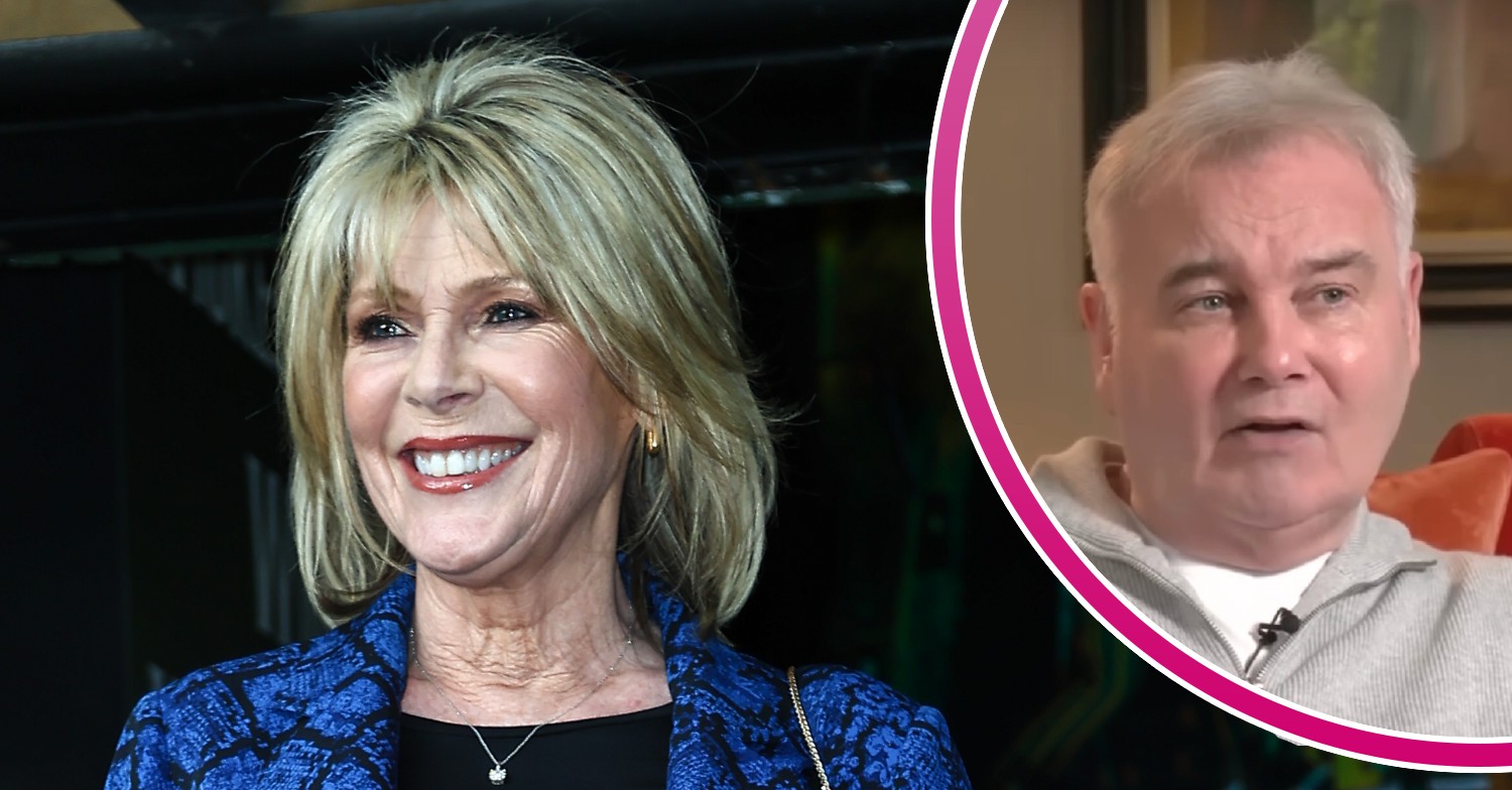 Ruth Langsford smiling / Eamonn Holmes
