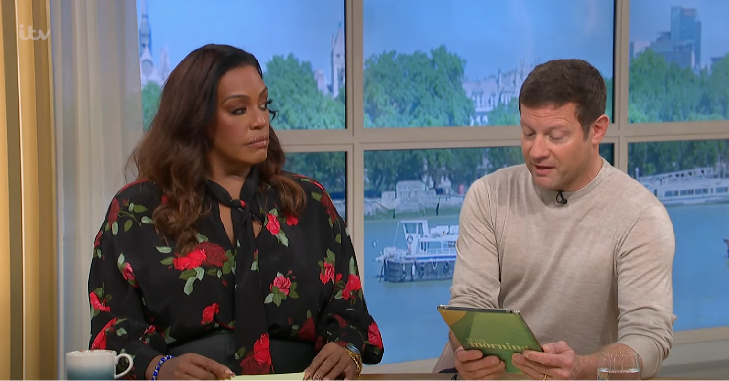 Alison and Dermot hosting This Morning today