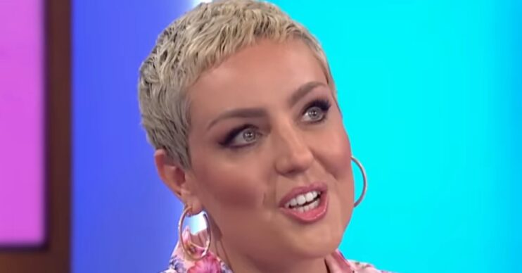 Amy Dowden speaking on Loose Women