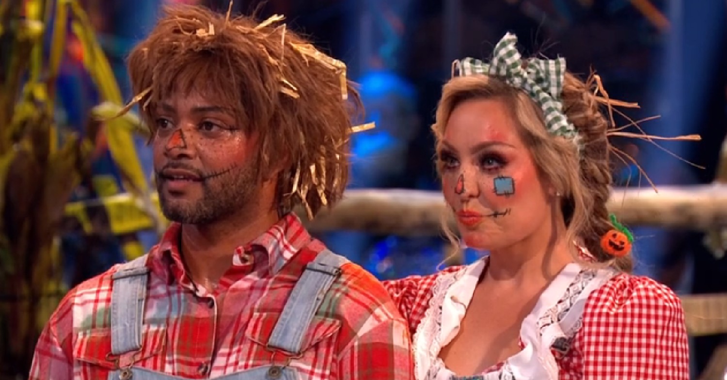 JB Gill and Amy Dowden dancing on Strictly