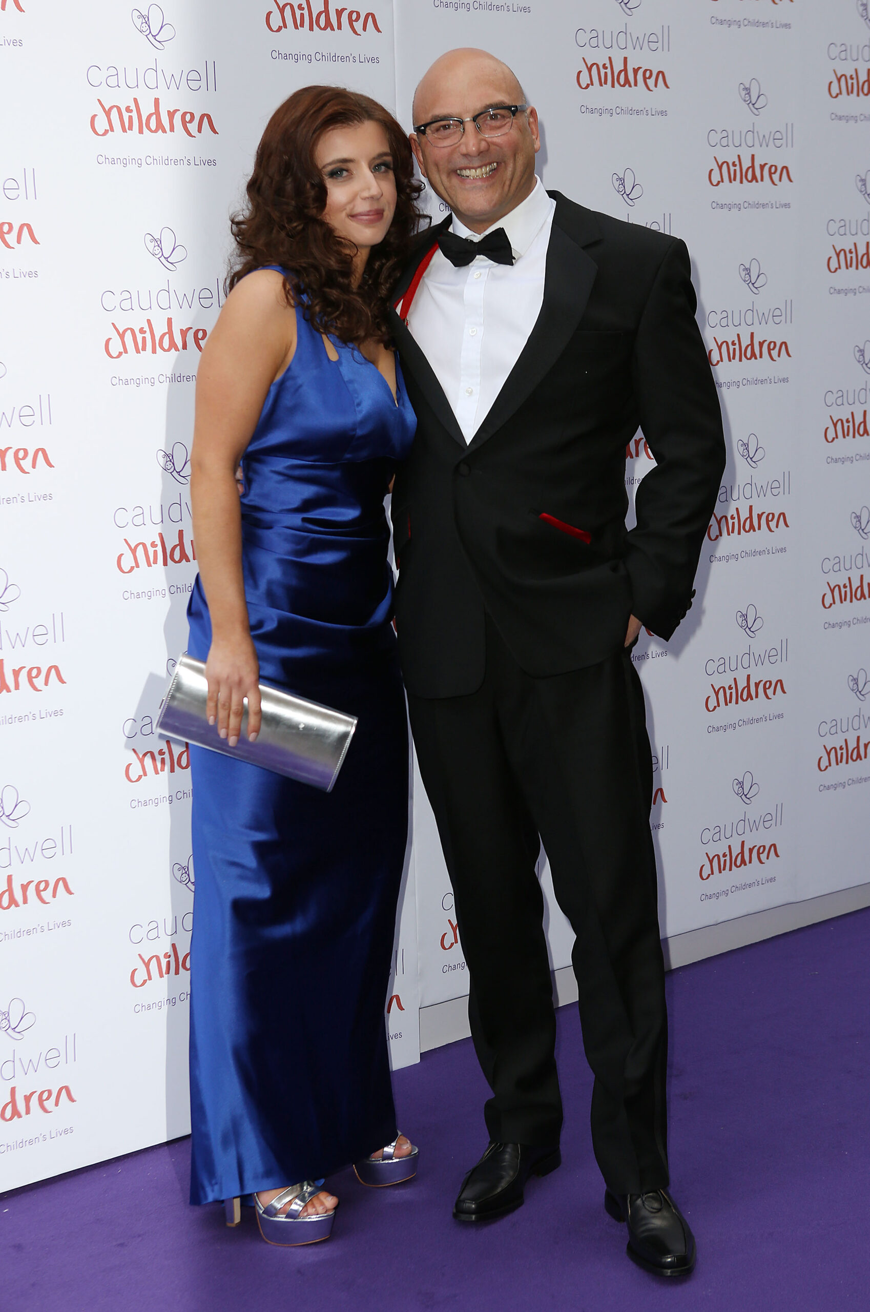 Gregg Wallace and wife Anna on the red carpet