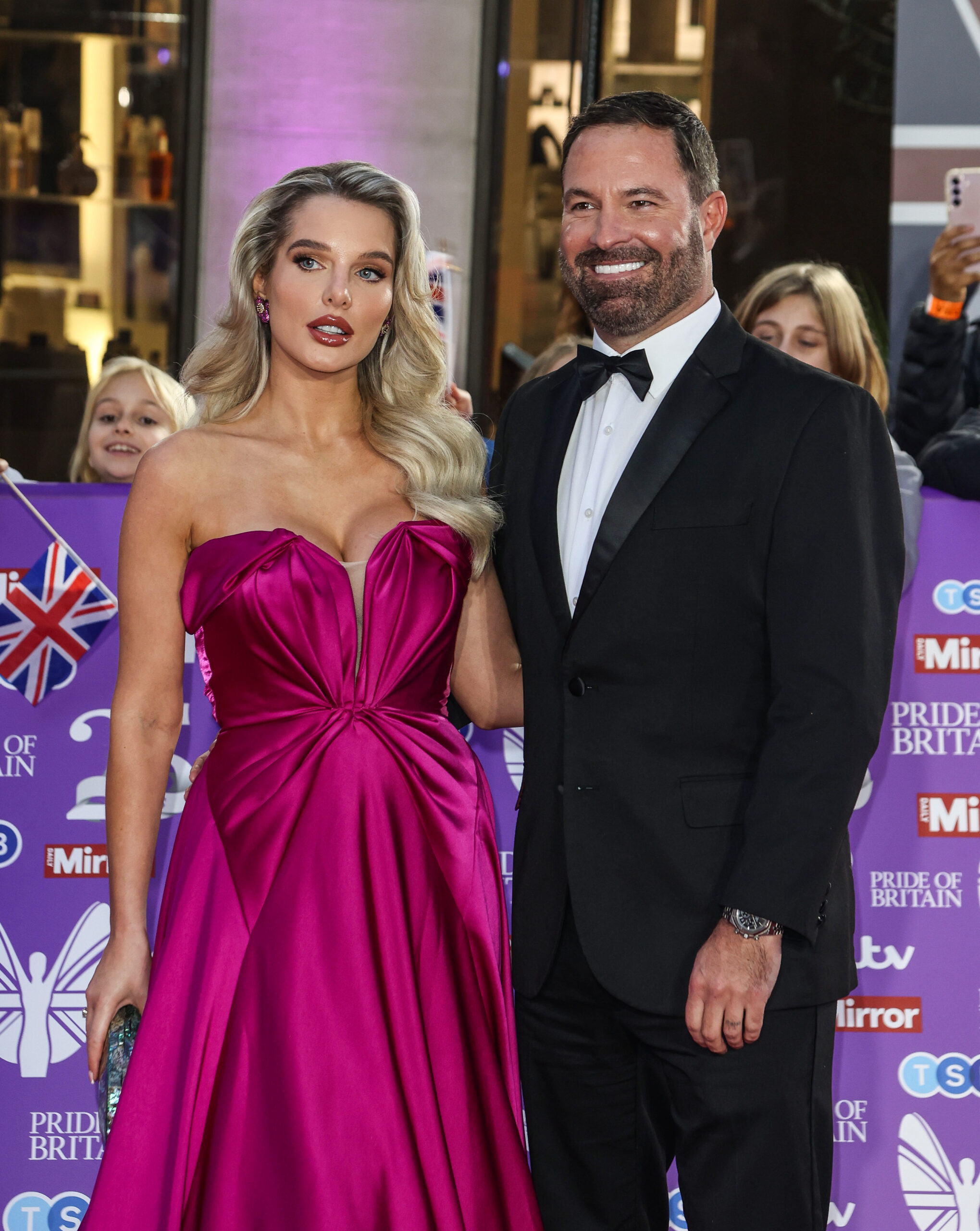 Helen Flanagan and her new boyfriend at the Pride of Britain Awards