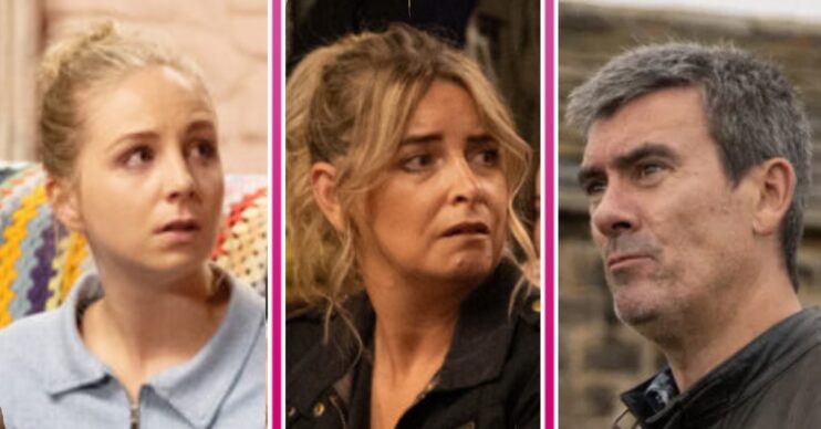 Emmerdale's Belle, Charity, Cain