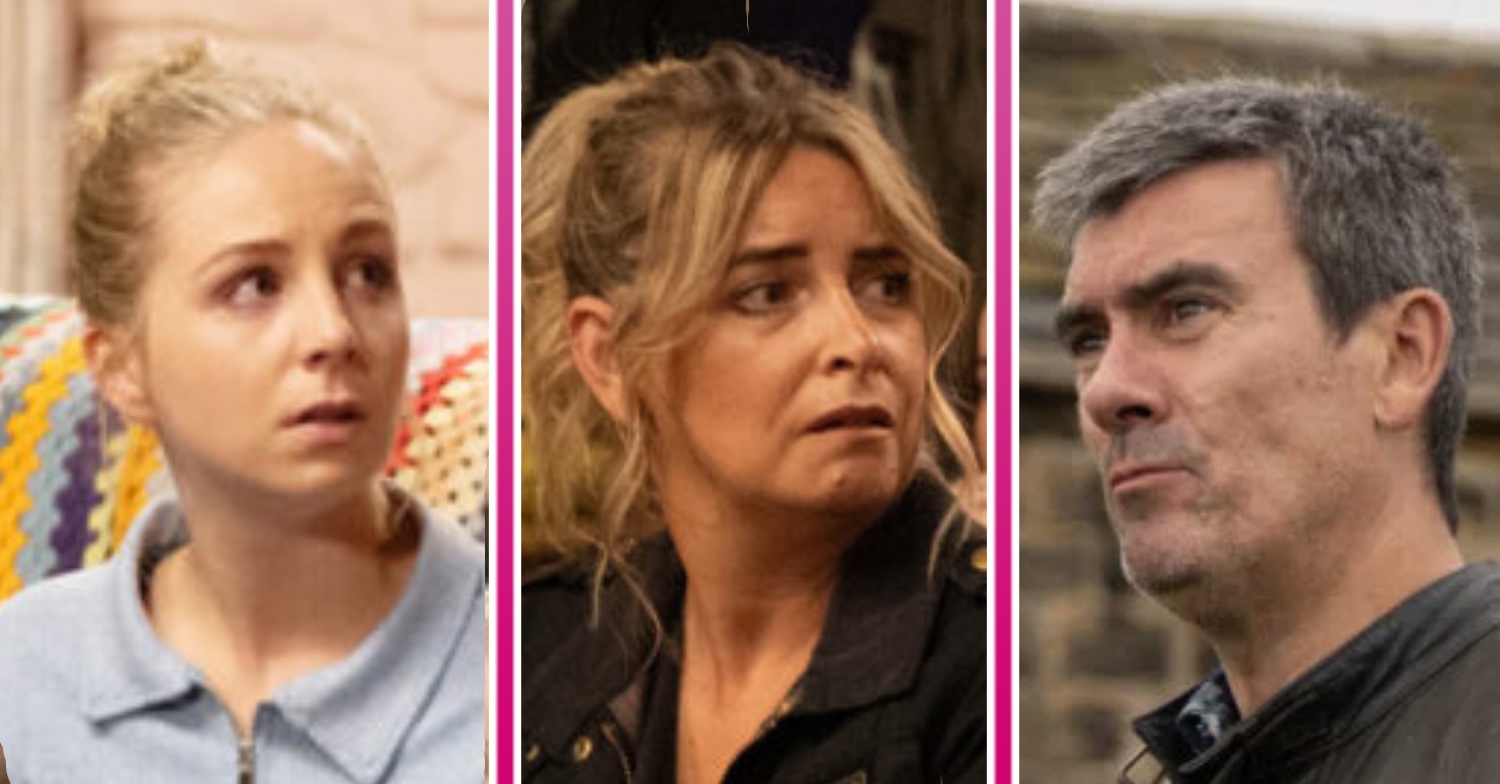 Emmerdale's Belle, Charity, Cain