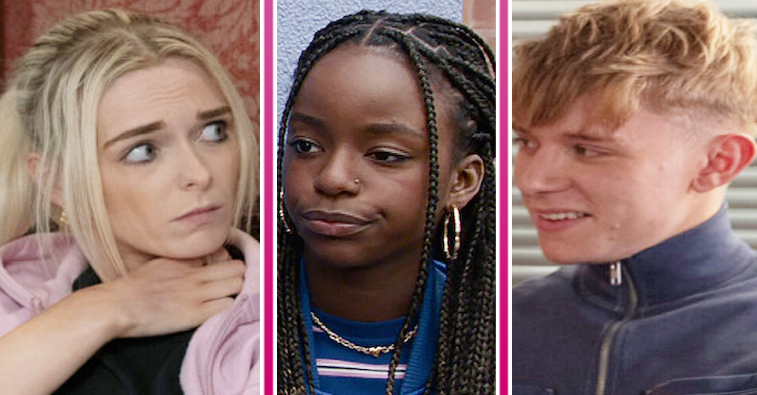 Coronation Street's Lauren, Sabrina, Max