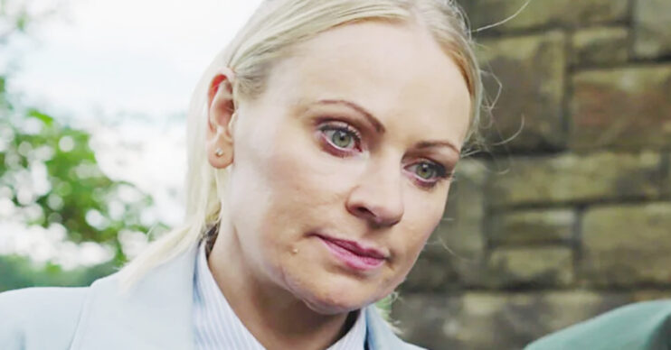 Coronation Street's DS Swain is serious