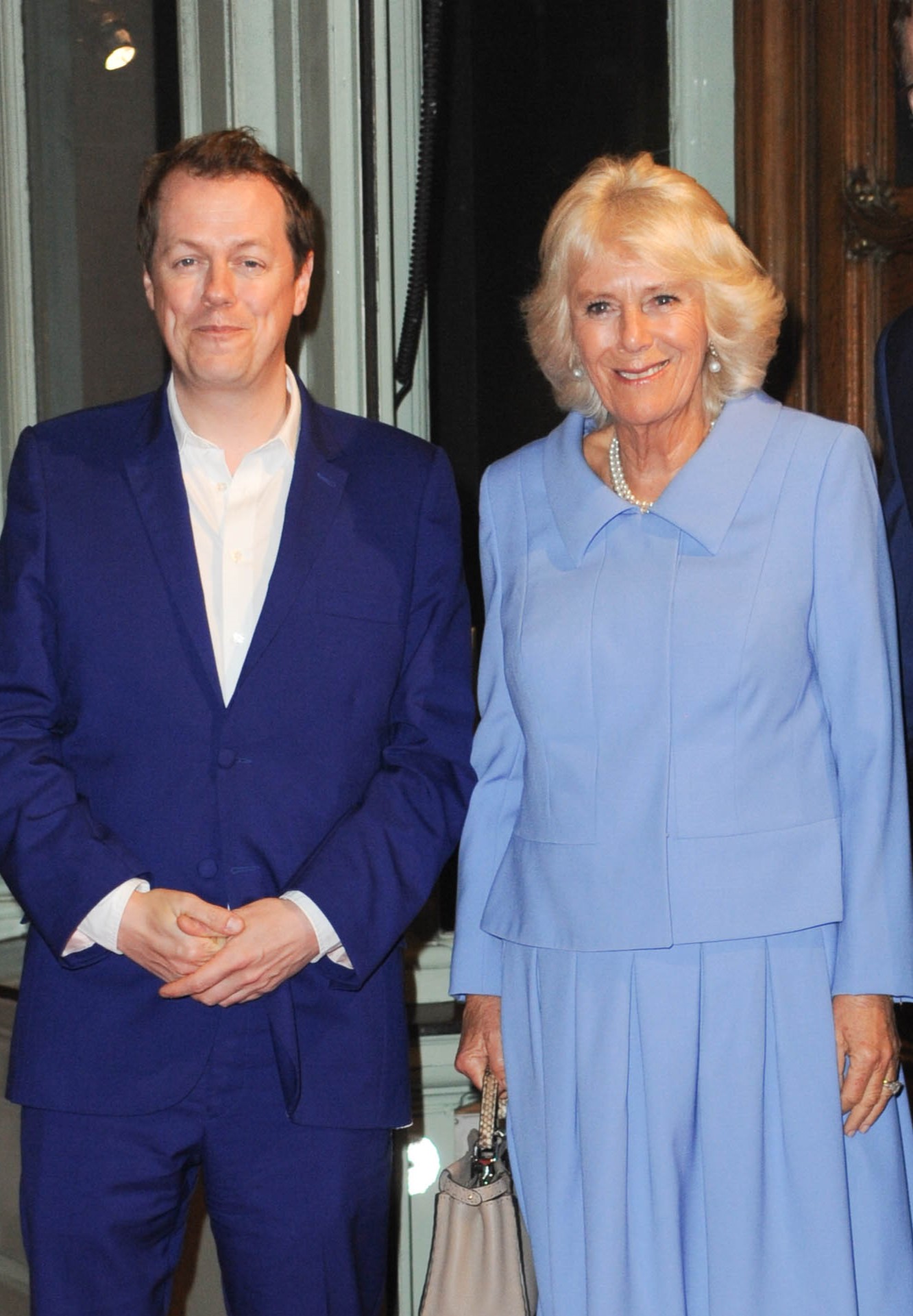 Queen Camilla with her son Tom Parker Bowles