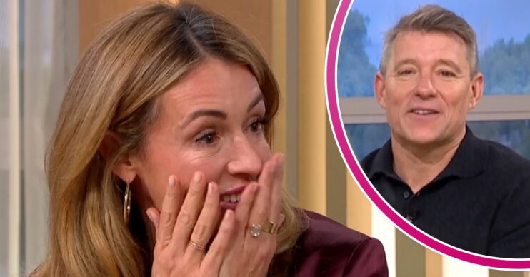 Cat Deeley emotional on This Morning and Ben Shephard facing forward