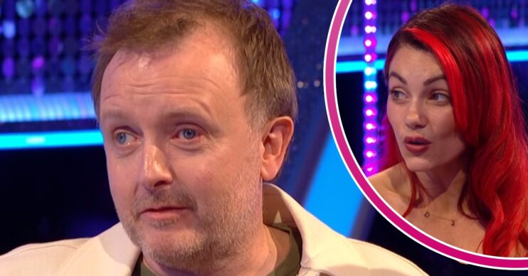 Chris McCausland and Strictly partner Dianne Buswell on It Takes Two