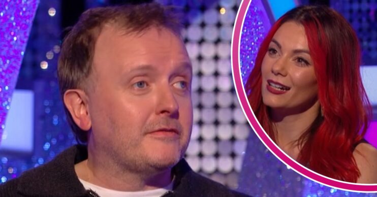 Chris McCausland and Dianne Buswell on Strictly It Takes Two