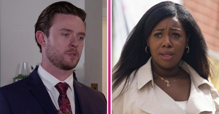 Dee-Dee and Joel in Coronation Street