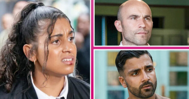 EastEnders' Avani, Teddy, Vinny