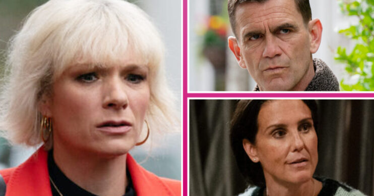 EastEnders' Nicola, Jack, Eve