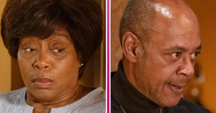 EastEnders' Yolande, Pastor Clayton