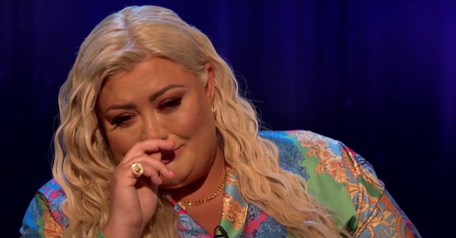 Gemma Collins crying
