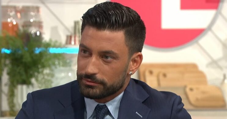 Giovanni Pernice in suit on Lorraine