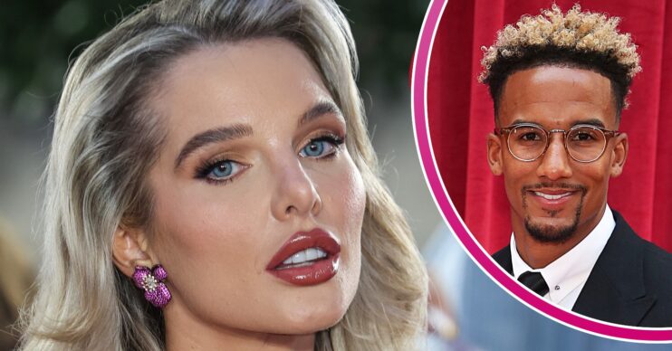 Helen Flanagan and Scott Sinclair inset